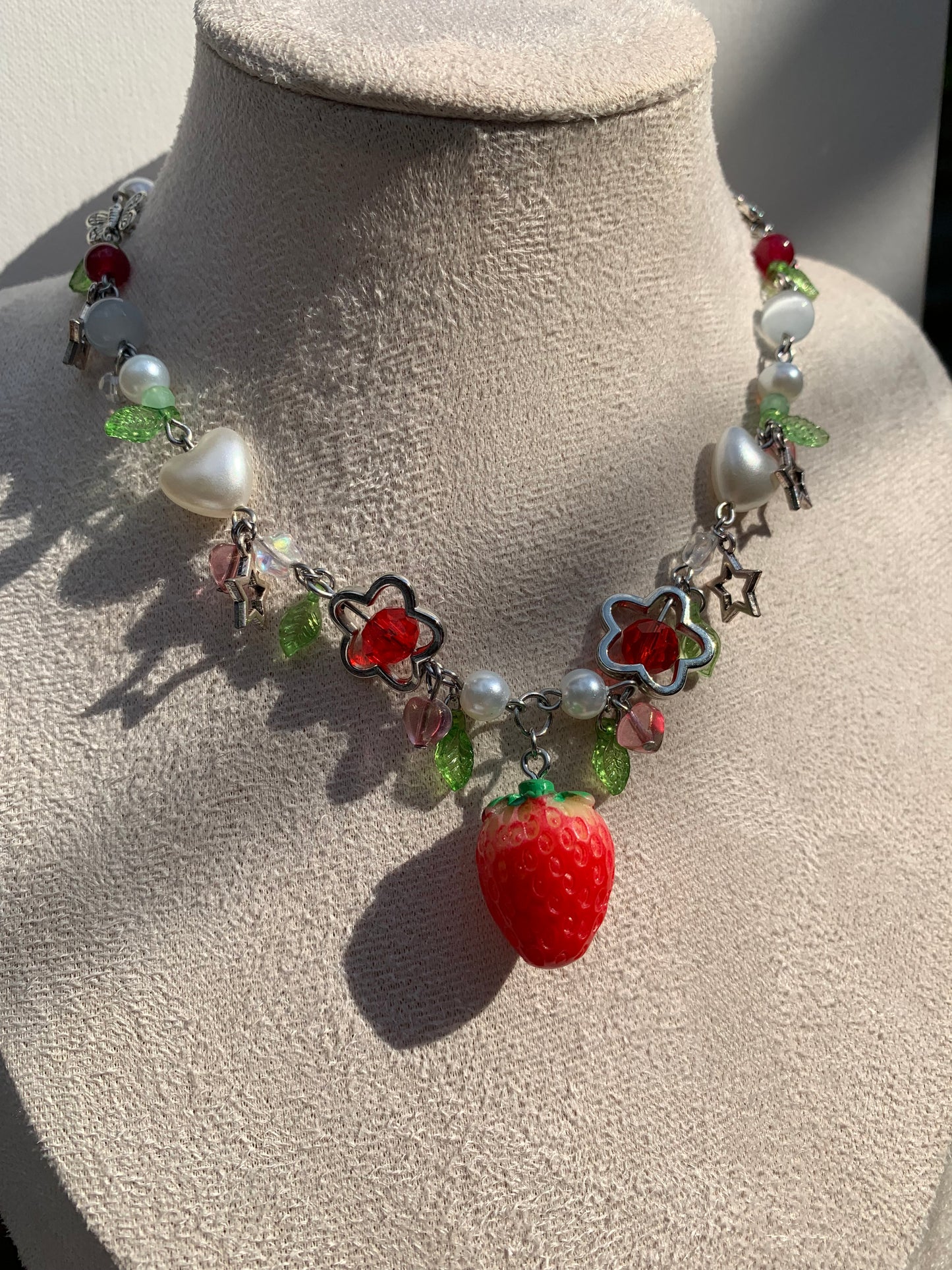 Strawberry necklace