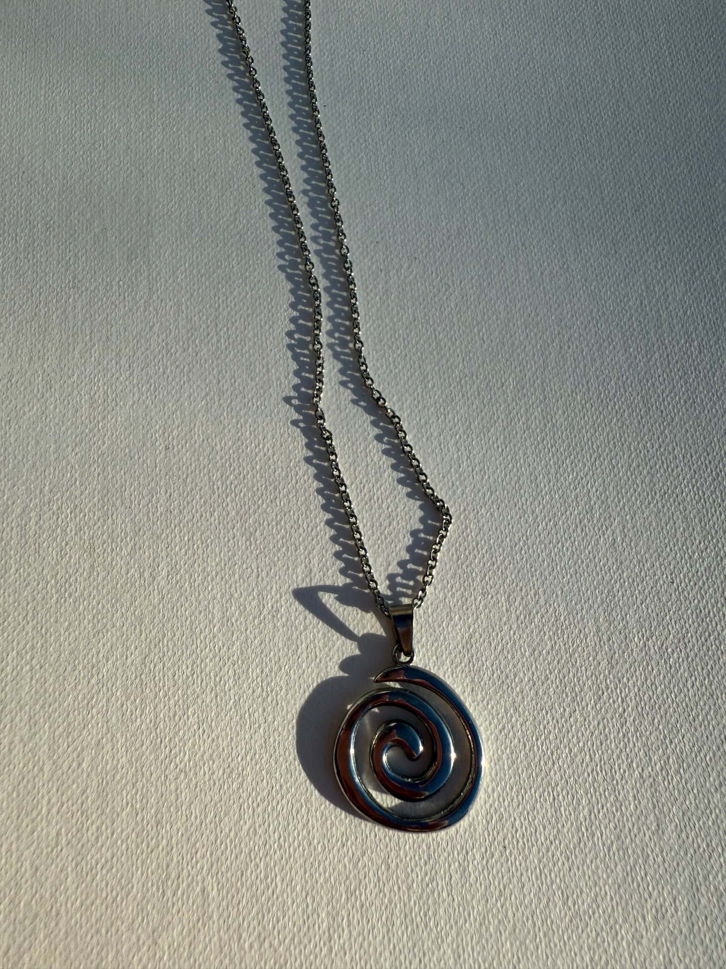 Spiral necklace