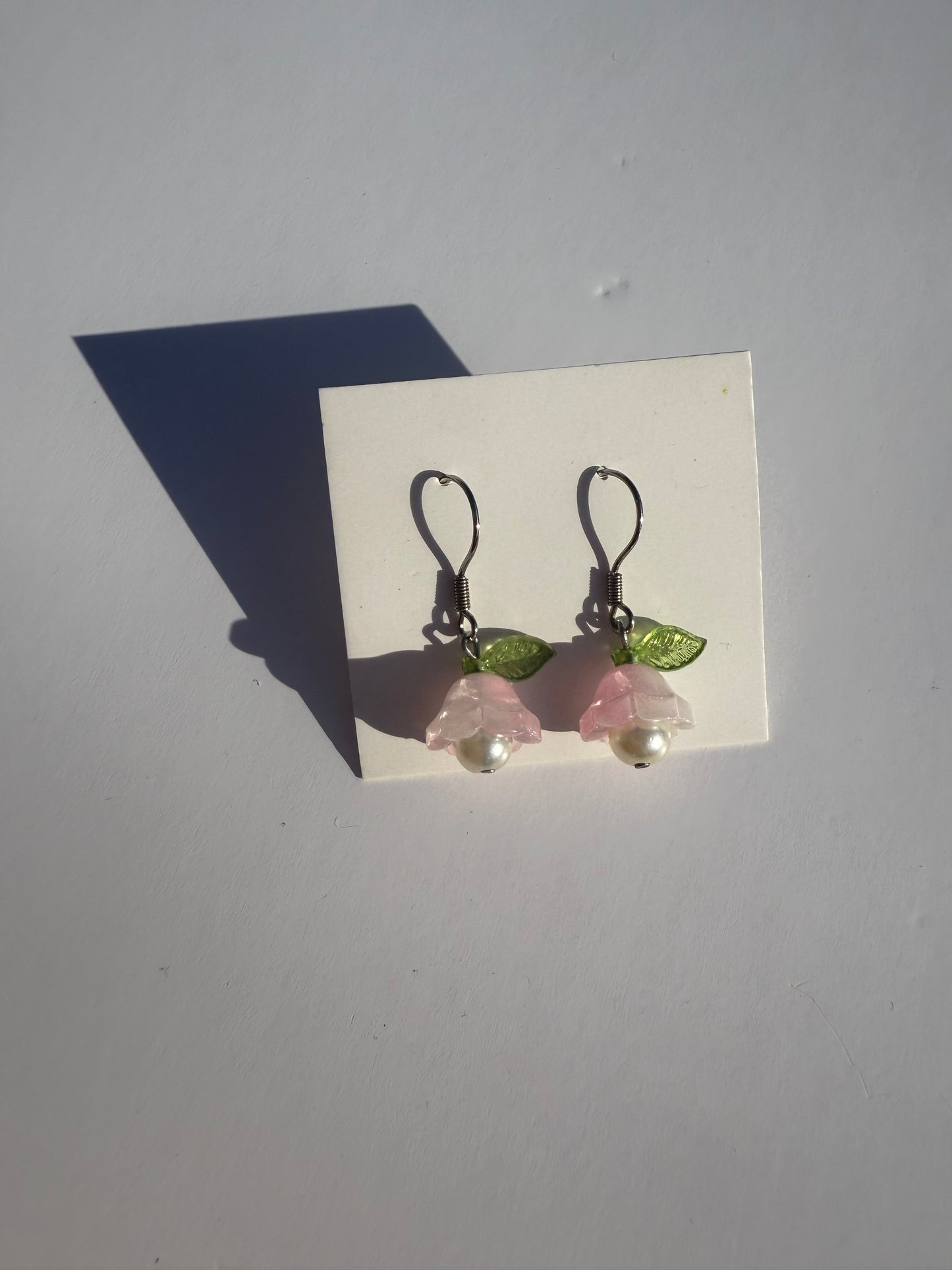 Flower earrings