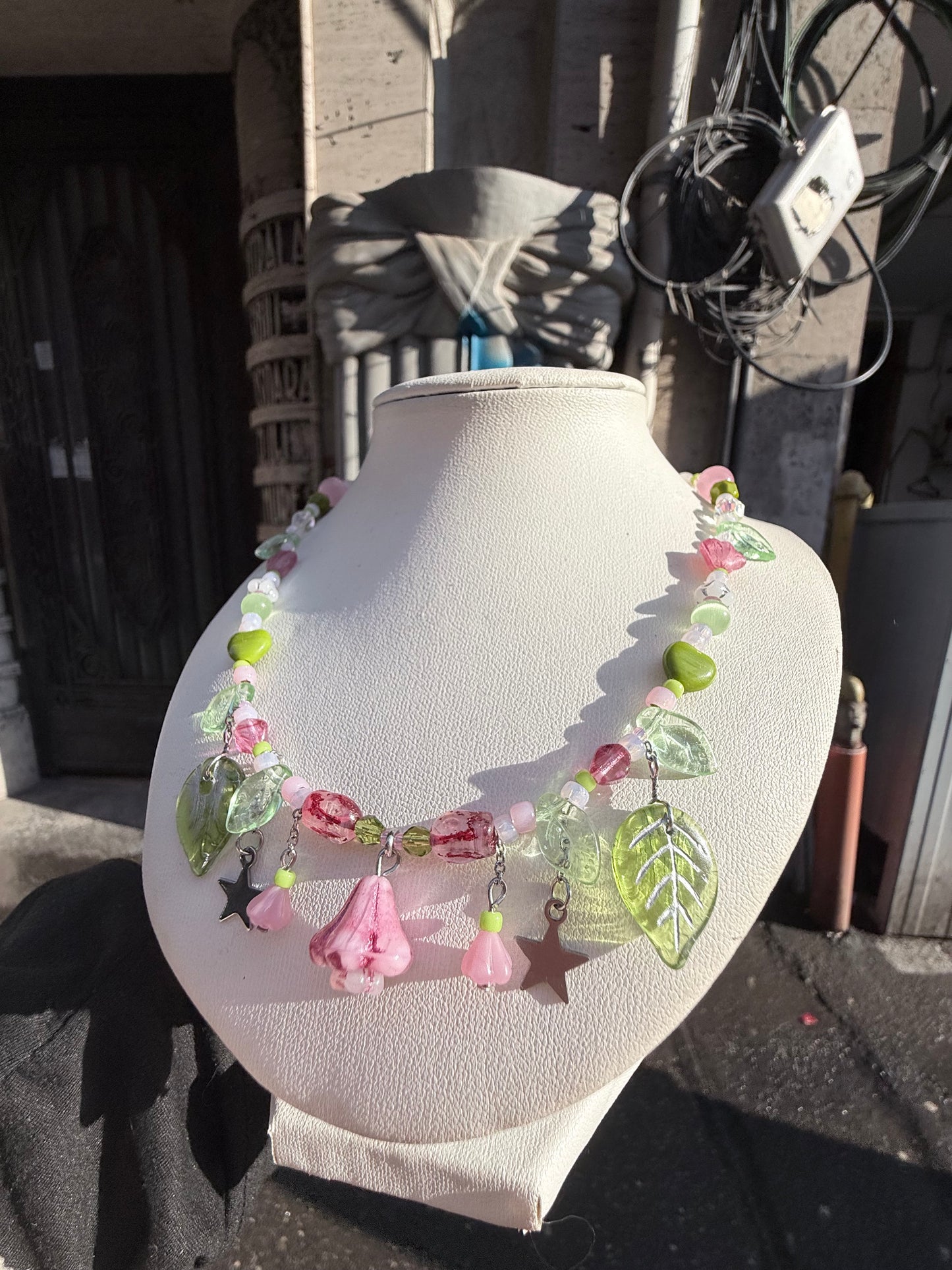 Bellflower necklace