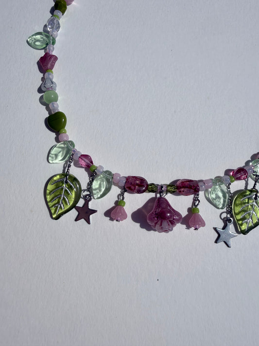 Bellflower necklace