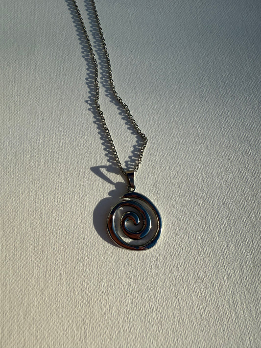 Spiral necklace