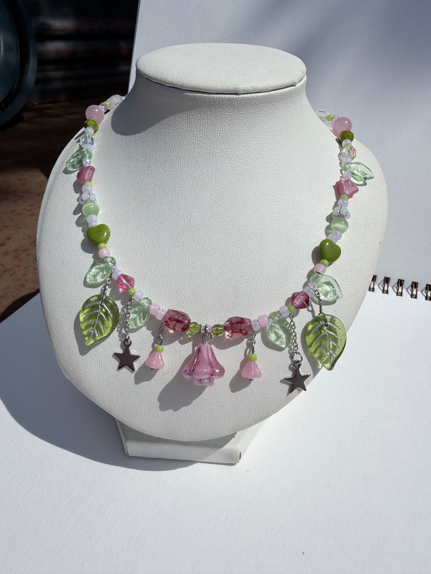Bellflower necklace