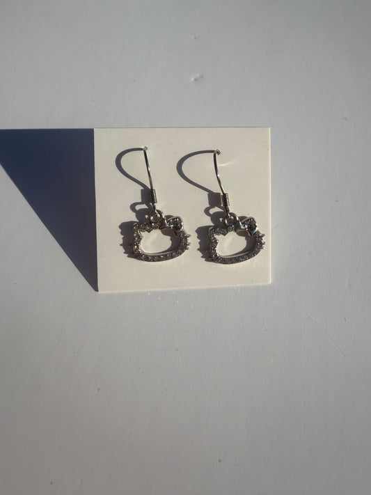Hello kitty earrings