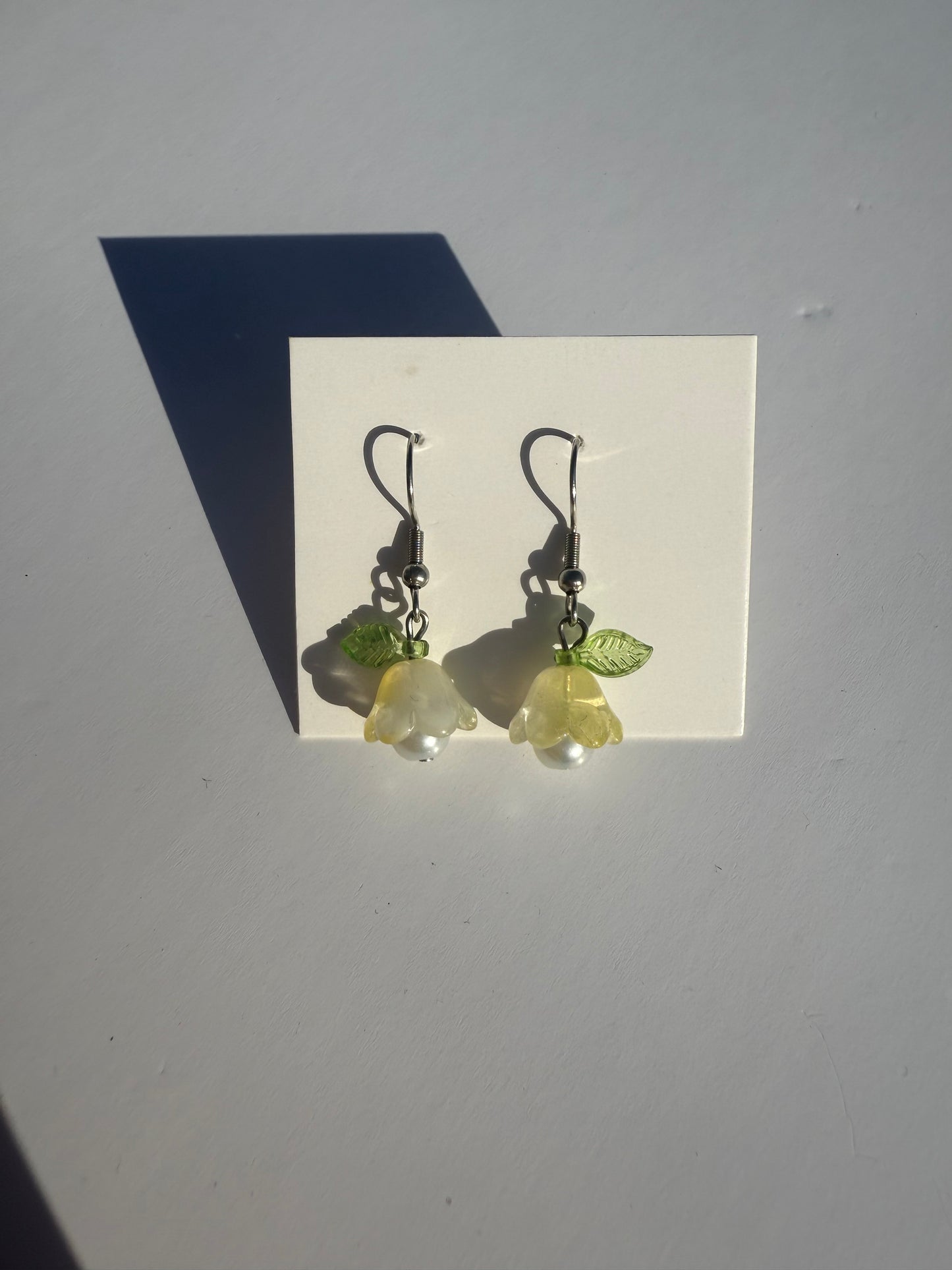 Flower earrings