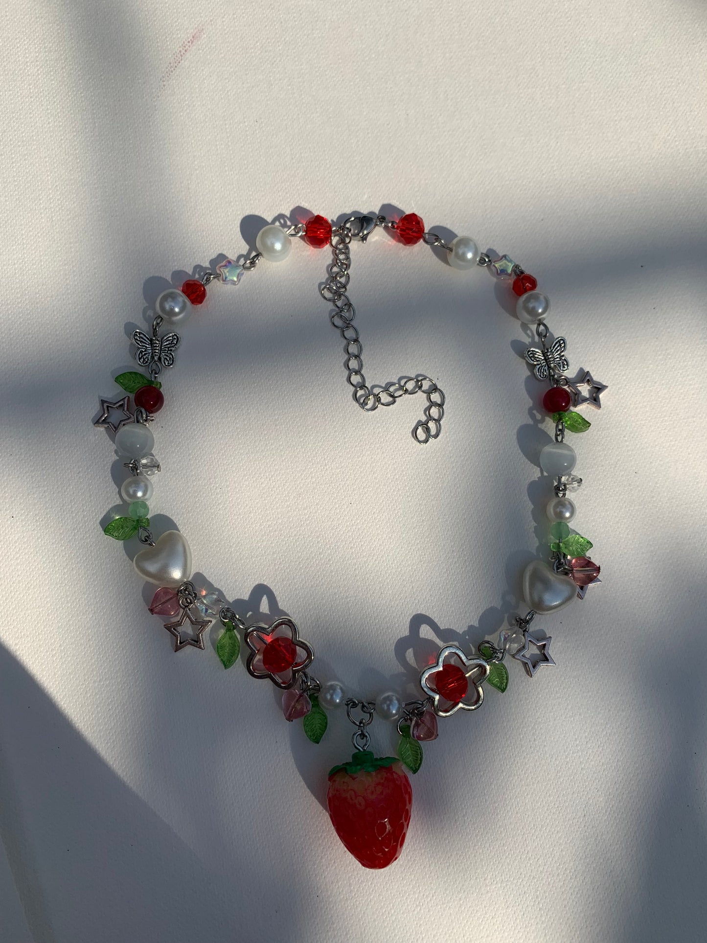 Strawberry necklace