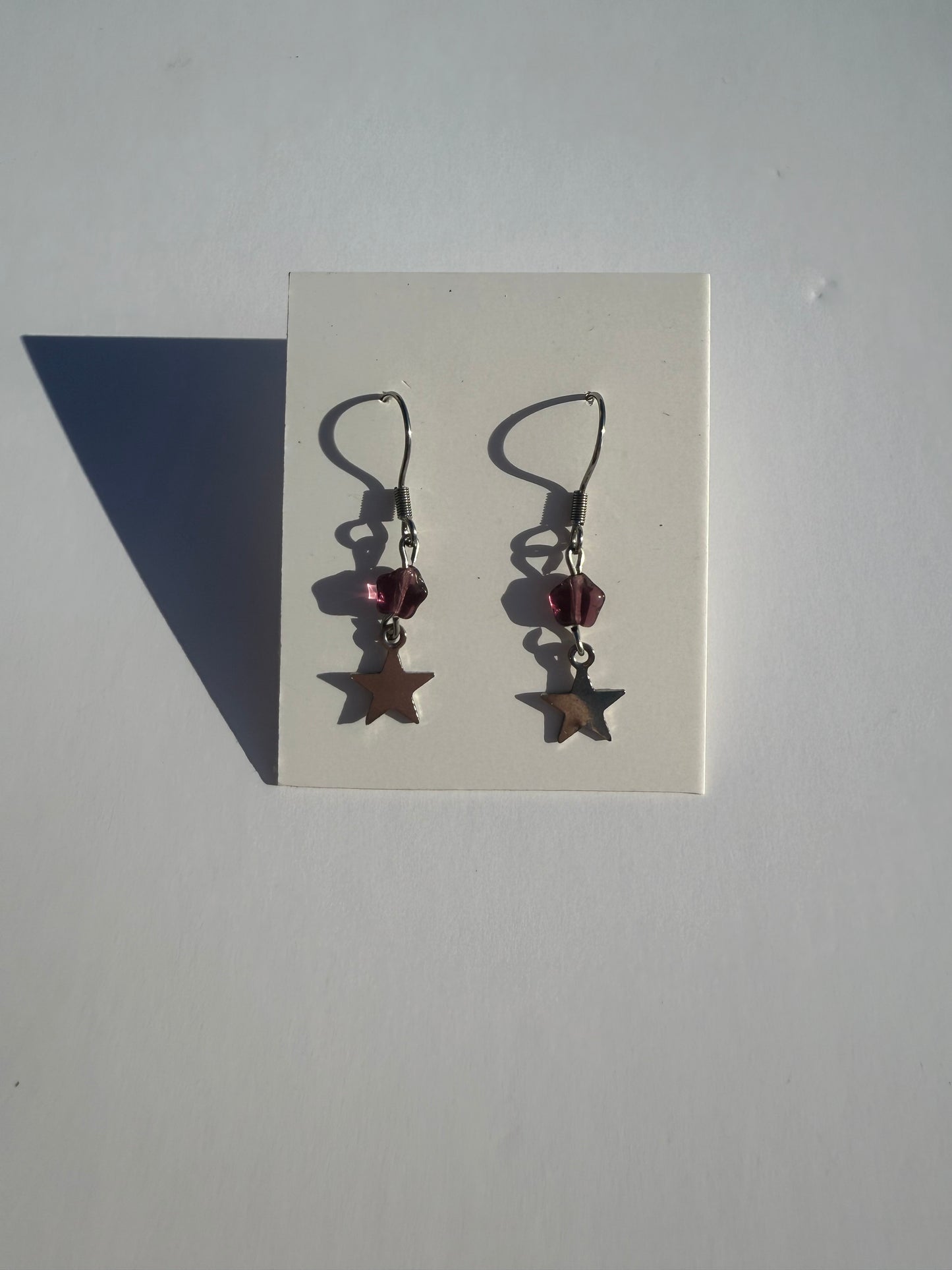 Star earrings