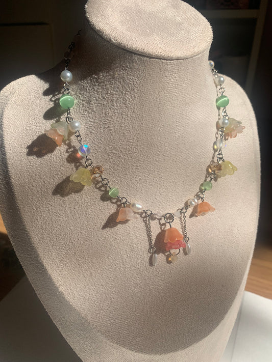 Flower necklace