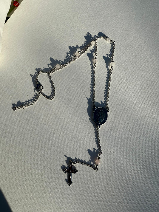 Rose quartz rosary 2.0