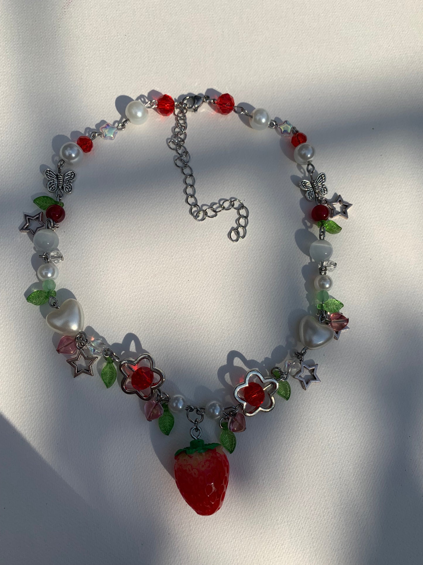Strawberry necklace