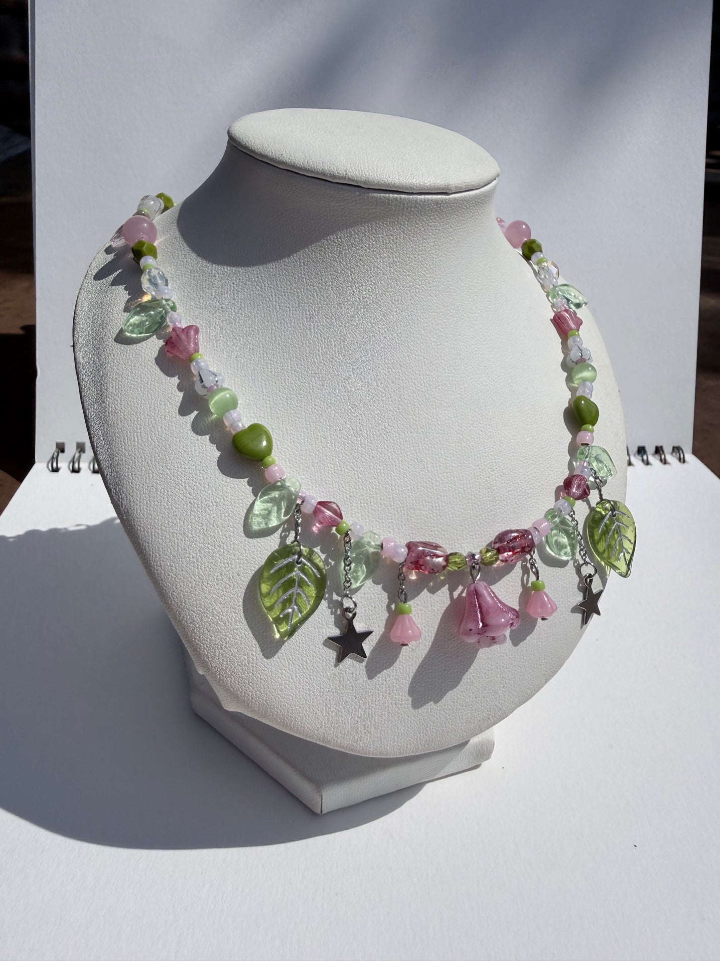 Bellflower necklace