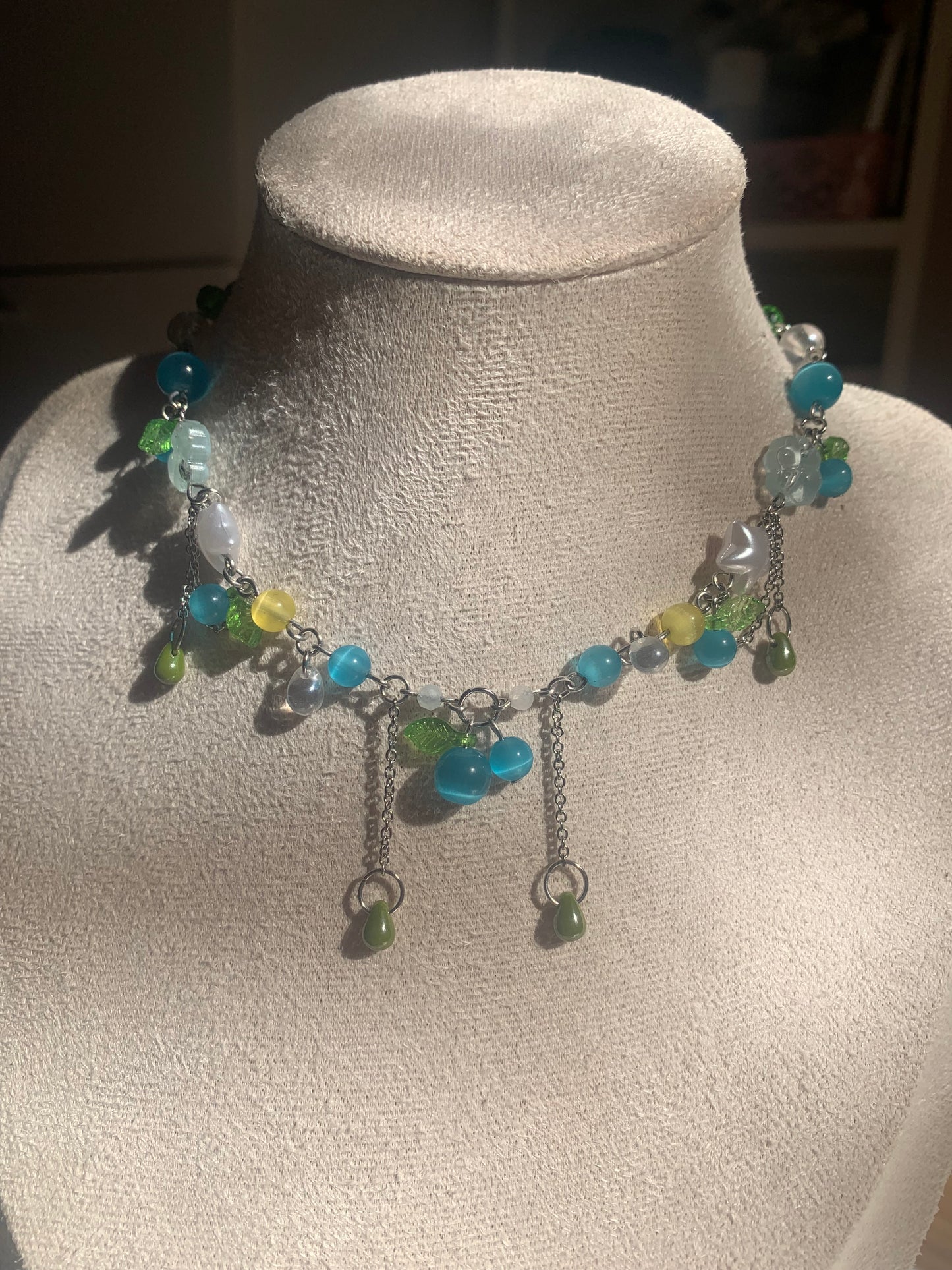 Blueberry necklace 🫐 ￼